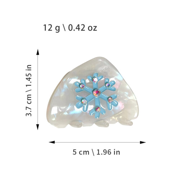 oly-f665520ced747dd03f9e2d6846492d91 Wholesale Snowflake Cat Ear Hair Claw Clip Boutique Hair Accessory for Girls