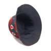 Wholesale Black Heart Pattern Fisherman Hat Sunscreen Casual Gift