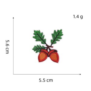 Chestnut cloth stickers 9#