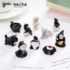 Wholesale Halloween Mummy Wizard Resin Cartoon Doll Car Desktop DIY Decorative Ornament