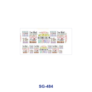 SG-484 / 8pcs / 16*7cm