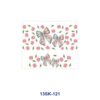 Wholesale 8pcs Cute Bow & Pattern Mini Cup Keychain Sticker