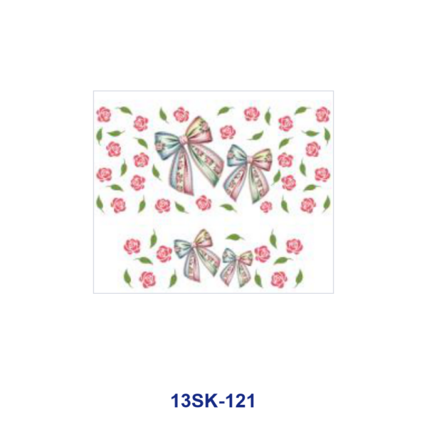 Wholesale 8pcs Cute Bow & Pattern Mini Cup Keychain Sticker