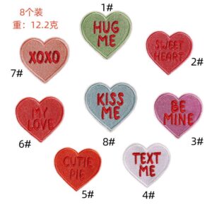 9 Love Cloth Stickers (8) Pack