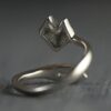 Wholesale Animal Fox Open Ring Alloy Electroplated Retro Style Fashion Accessory