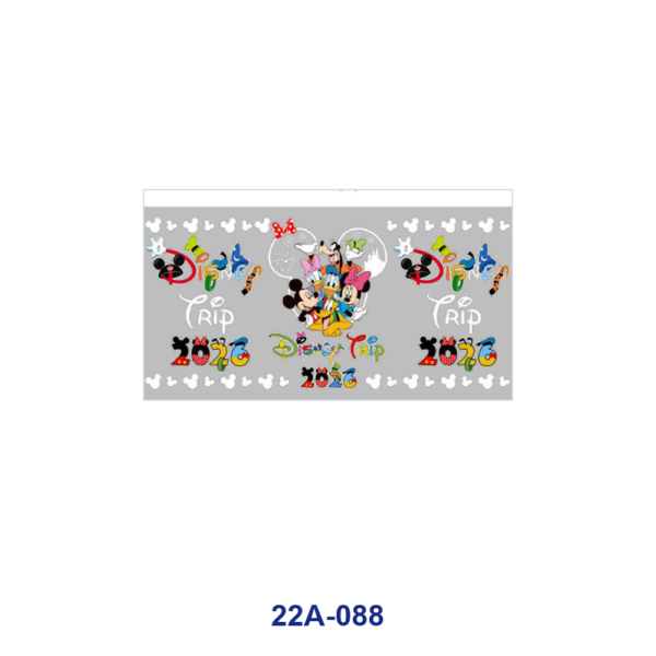 oly-f7051f3be3e0925911c6fd9a949d13fe Wholesale 5pcs Family Vacation Cartoon Mouse Silhouette Bow Daisy Heart Pastel Castle Firework Tumbler Wrap Decals 16oz Cup UV DTF Wraps OLY Exclusive
