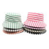 oly-f72cbc43a53fef11e7c1f4db637cd862 Wholesale Reversible Striped Bucket Hat for Sun Protection Outdoor Fashion Accessory