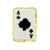 Wholesale Embroidered Playing Card Patches DIY Clothing Decor Stylish Fashion Accessory Gift