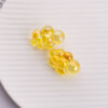 oly-f7515401e417690080d1bda35023793a Wholesale Cloud Shaped Acrylic Beads Transparent UV Coated DIY Jewelry Bag Charm Car Key Accessory