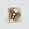 oly-f76836fd294eca07f574218ab311929d Wholesale Vintage Butterfly Two-Tone Alloy Ring Fashion Jewelry Accessory for Wedding Gift Boutique Resale