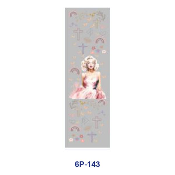 Wholesale 2/8/16pcs UV DTF Stickers Vintage Pin-up Lady Butterfly Floral Car Print Pen and Bookmark Stickers OLY Exclusive