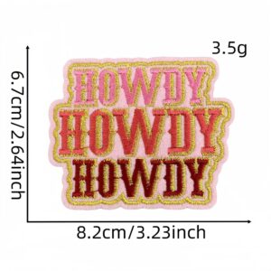 Colorful english alphabet cloth stickers 49#