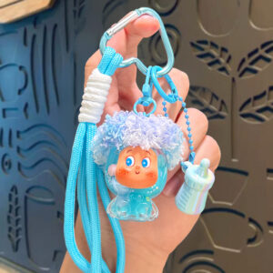Oily Milk Bean Afro Starman - Blue