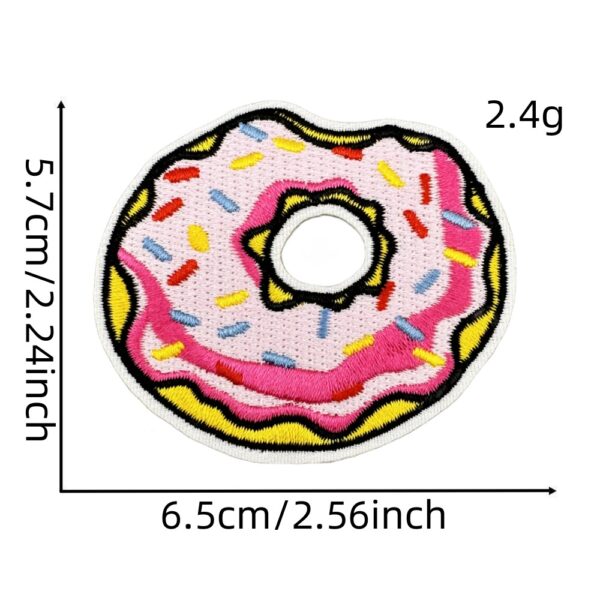 Wholesale Chic Embroidery Patches Set with Cartoon Alpaca and Pink Leopard Designs for Women's Clothing DIY Accessory