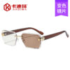 oly-f7a4ed6b84b95824f58ffb89ffebb98d Wholesale Rimless Color Changing Sunglasses for Travel Vacation Sun Protection Trendy Fashion Accessory