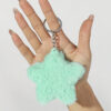 oly-f7bbe8ca7ee4ed7fdec7b665515bccc7 Wholesale Chic White Plush Star Keychain Bag Charm Decorative Accessory for Boutique Resale