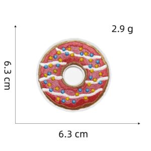 Donut cloth stickers 4#