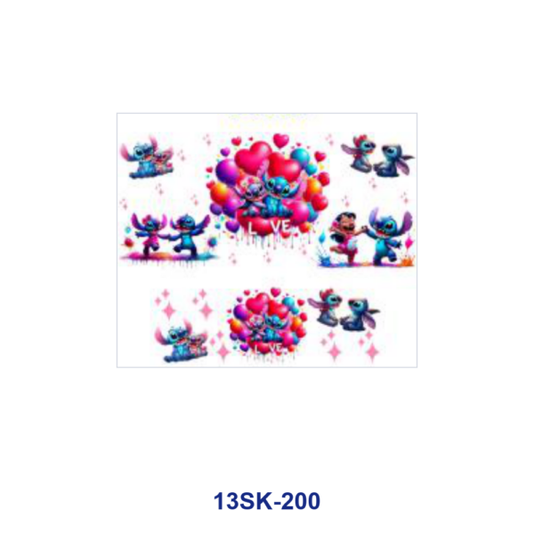 oly-f7cf6700d96ad9447aa24e32acd0d681 Wholesale 8pcs Romantic Bow Mini Cup Keychain Sticker