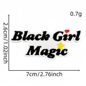 Black girl cloth stickers 6#