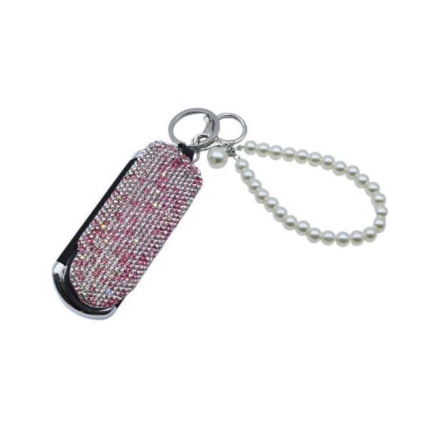 Wholesale Rhinestone Comb Keychain Decorative Gift for Wedding