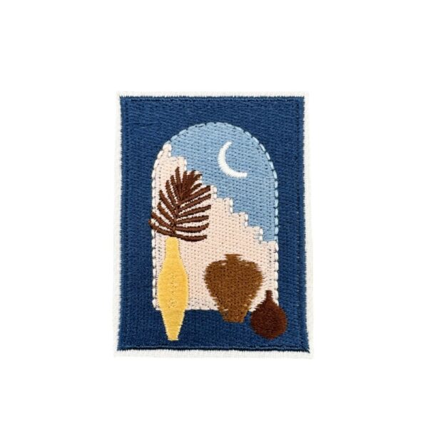 oly-f80cb902d05f8693bdac07a0c34034ed Wholesale Bohemian Style Iron-On Polyester Patches for Coat Decoration DIY Gift