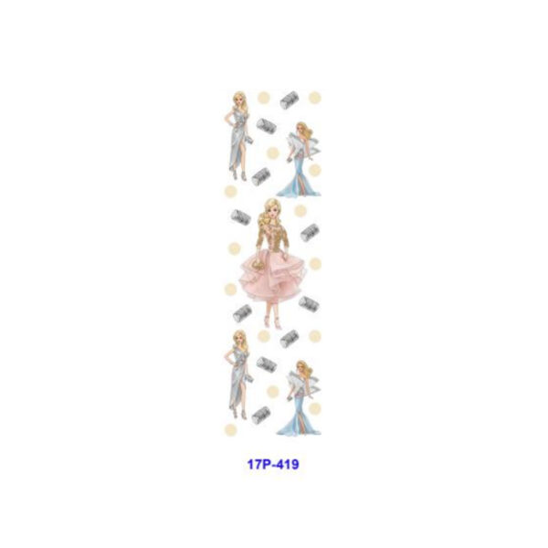Wholesale 2/8/16pcs Elegant Dress Girl Bow Ballet Series UV DTF Pen and Bookmark Stickers
