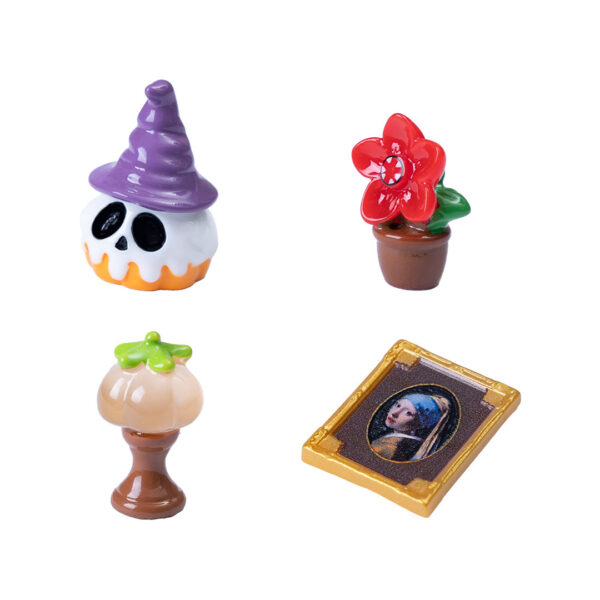 Wholesale Halloween Resin Dollhouse Miniature Decor DIY Desktop Accent