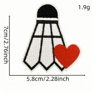 Badminton cloth stickers 20 #