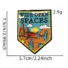 Wholesale Trendy Colorful English Letter Embroidered Patches for Bags Clothing DIY Fashion Accessory