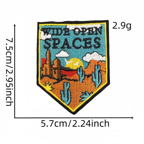 Wholesale Trendy Colorful English Letter Embroidered Patches for Bags Clothing DIY Fashion Accessory