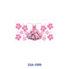 oly-f86f696bf933dc1b3ef4339c0a62e7f3 Wholesale 5pcs Sweet Pink Girly High Heel Dress Hat Lipstick Woman Cherry Blossom Bow Sneaker Mixed Decor Prints 16oz Cup UV DTF Wraps