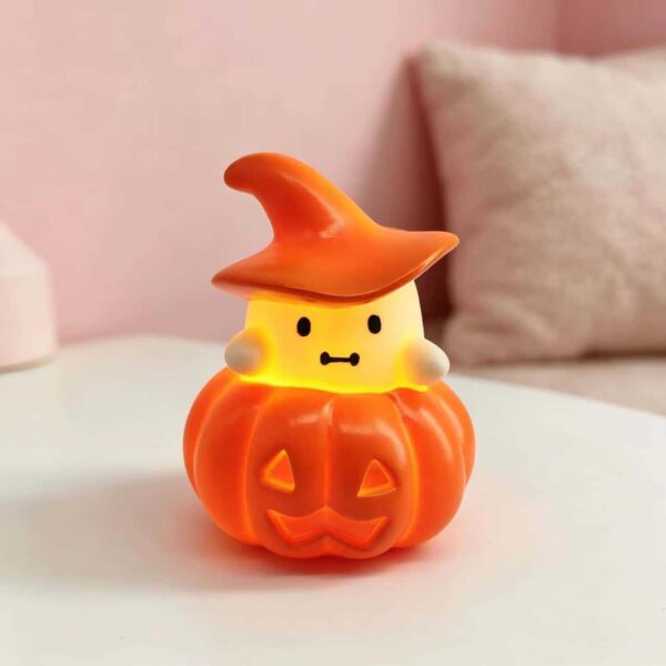 Wholesale Halloween Glow Pumpkin Ghost Decoration Night Light Home Decor Gift Resale