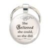 Wholesale Best Sisters Glow in the Dark Metal Keychain Trendy Decorative Key Ring Gift for Graduation Boutique Resale