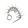 oly-f8a9675d6eb926e90cd7de5f31dab673 Wholesale Trendy Mermaid Bone Pendant Necklace Silver Zinc Alloy Fashion Accessory for Daily Wear