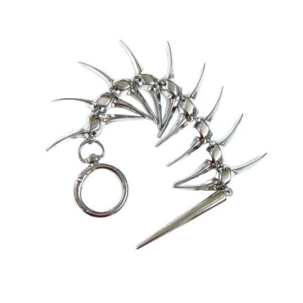 oly-f8a9675d6eb926e90cd7de5f31dab673 Wholesale Trendy Mermaid Bone Pendant Necklace Silver Zinc Alloy Fashion Accessory for Daily Wear