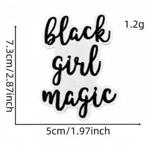 Black girl cloth stickers 7#