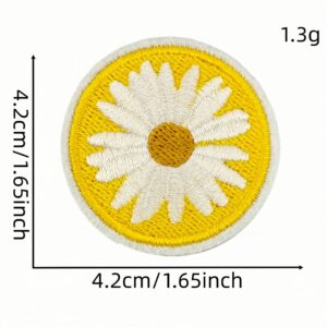 Cartoon flower cloth stickers 21 #