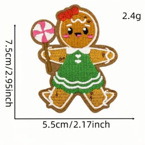 Christmas cloth stickers 4 #