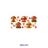 oly-f9085f6e70572c2da2f839ccc66c534e Wholesale 5pcs Fairy Mushroom House Rainbow Sunflower Floral Water Splash Crystal Mixed Print 16oz Cup UV DTF Wraps