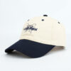 oly-f910f869a5b00b8ac931c3754e319c79 Wholesale Butterfly Embroidery Baseball Cap Trendy Unisex Casual Adjustable Hat for Daily Wear