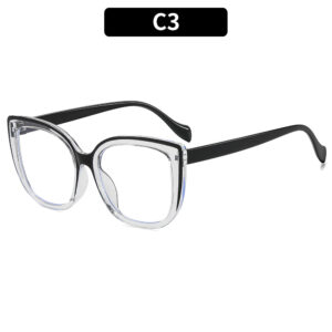 C3-transparent frame black legs