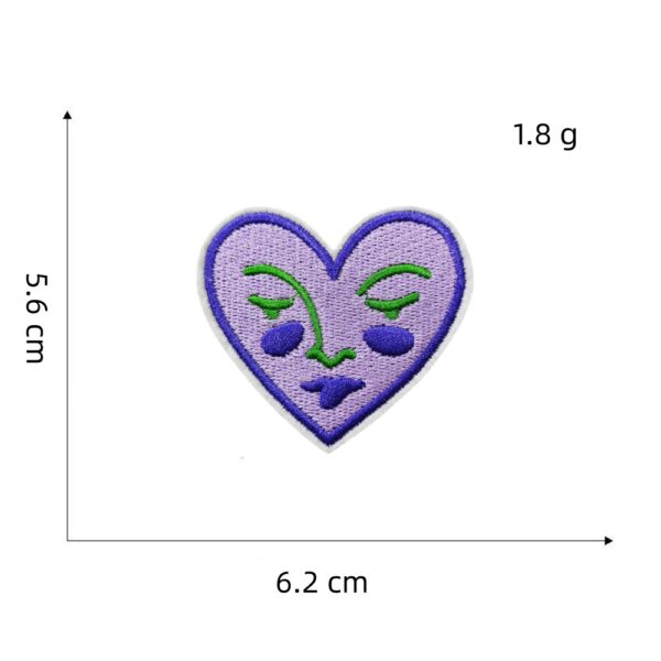 oly-f922b883c290cf78857541fee2a2dd3a Wholesale Purple Series Iron-On Embroidery Patches for Clothing Decoration DIY Fashion Accessories
