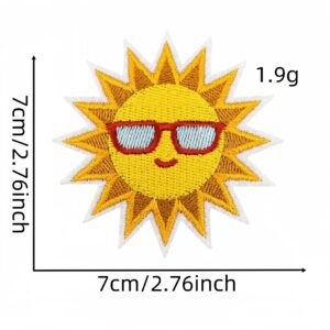 Summer beach cloth stickers 24#