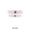 Wholesale 8pcs Zodiac Pink Cartoon Girl Print 3oz Cup Stickers Wrap