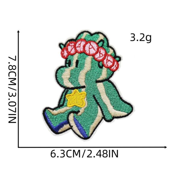 oly-f93556745e3f738a95ca2f7f5463dcea Wholesale Cartoon Game Console Embroidery Patches Chic Ice Cream Applique for Kids Fashion Accessories