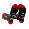 Wholesale Gaming Letter Jacquard High Tube Socks for Teens Unisex Fashion Accessory