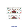 oly-f9507a621245217837439d05cb3a6766 Wholesale 2/4/8pcs Christmas Sports Mama Graphic Mini Cup Keychain Sticker OLY Exclusive
