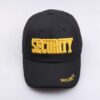 Wholesale Adjustable Black Cotton Baseball Cap with Embroidery Everyday Fashion Accessory
