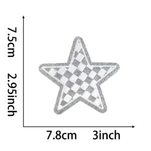 Hot melt glue*silver gray*five-pointed star