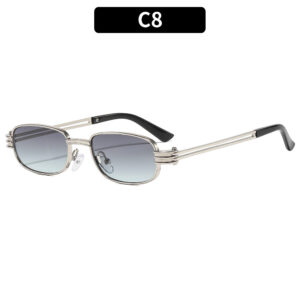 C8 - Silver Frame Blue-Gray Sheet